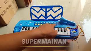 Piano Mainan Anak Ada Mic Nya