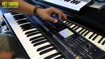 Hướng dẫn sử dụng Roland E-A7: cách dùng tiếng USER từ SAMPLER