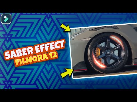 Make Saber Line Effect in Filmora 12 | Filmora 12 Tutorial