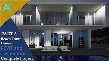 Beach Front Modern House | Part 6 | Complete Project | Revit and Twinmotion Tutorial