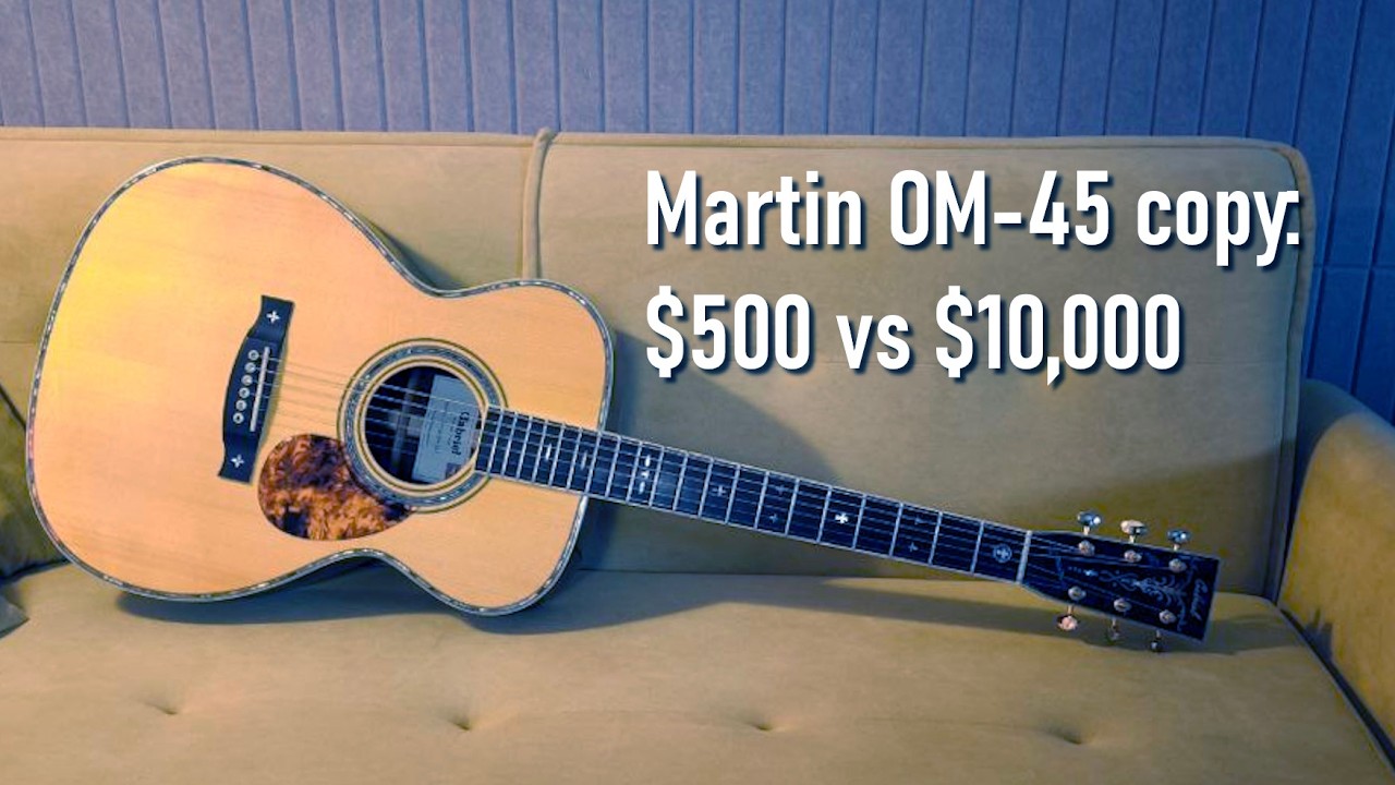 I Bought a $500 Chinese Martin OM-45 copy. It's 99% as Good as the $10,000 Original