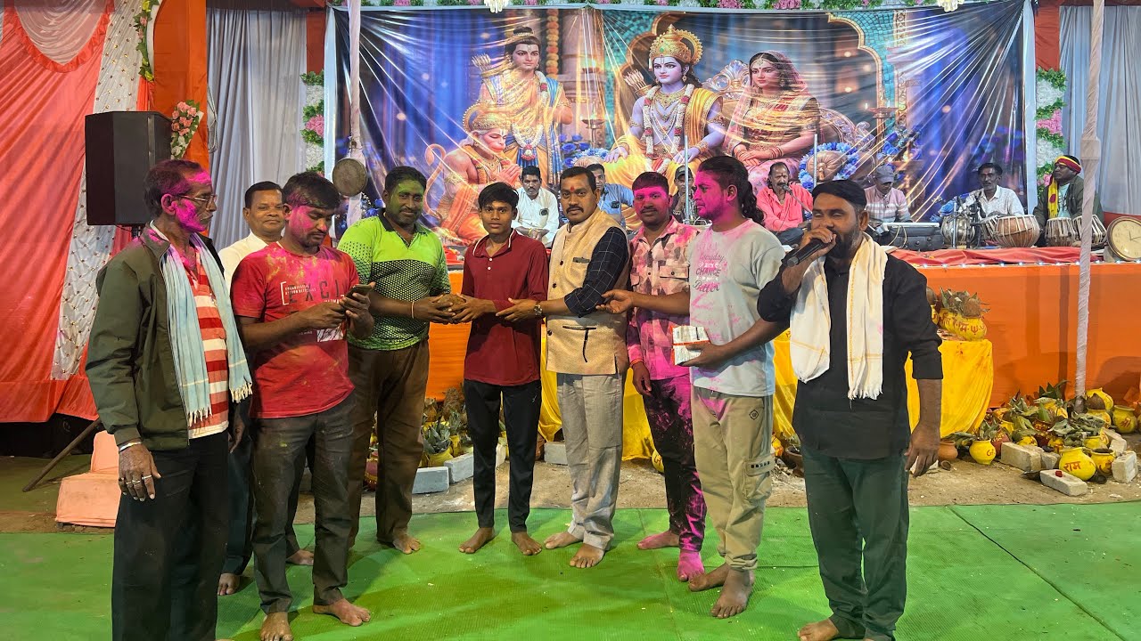 Abhilash Yadav Ji Akhand Nadha Ramayan Visarjan   geet  shikari para  matiyari￼