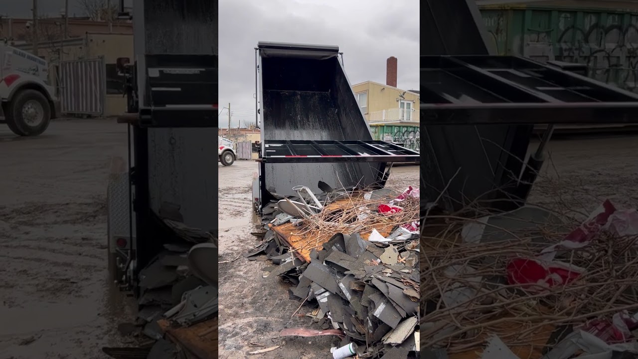 Royal Crown Roofing & Construction Shingle Roof Replacement Dump! 