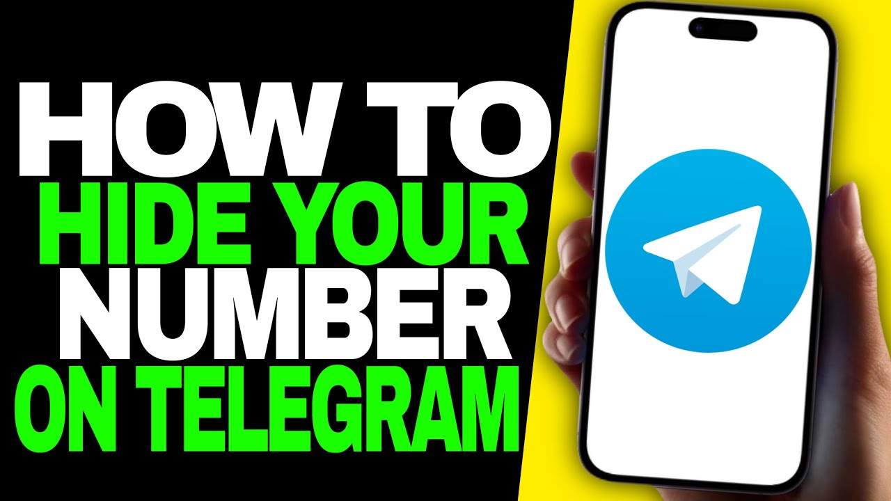 How To Hide Your Number On Telegram - Guide - YouTube