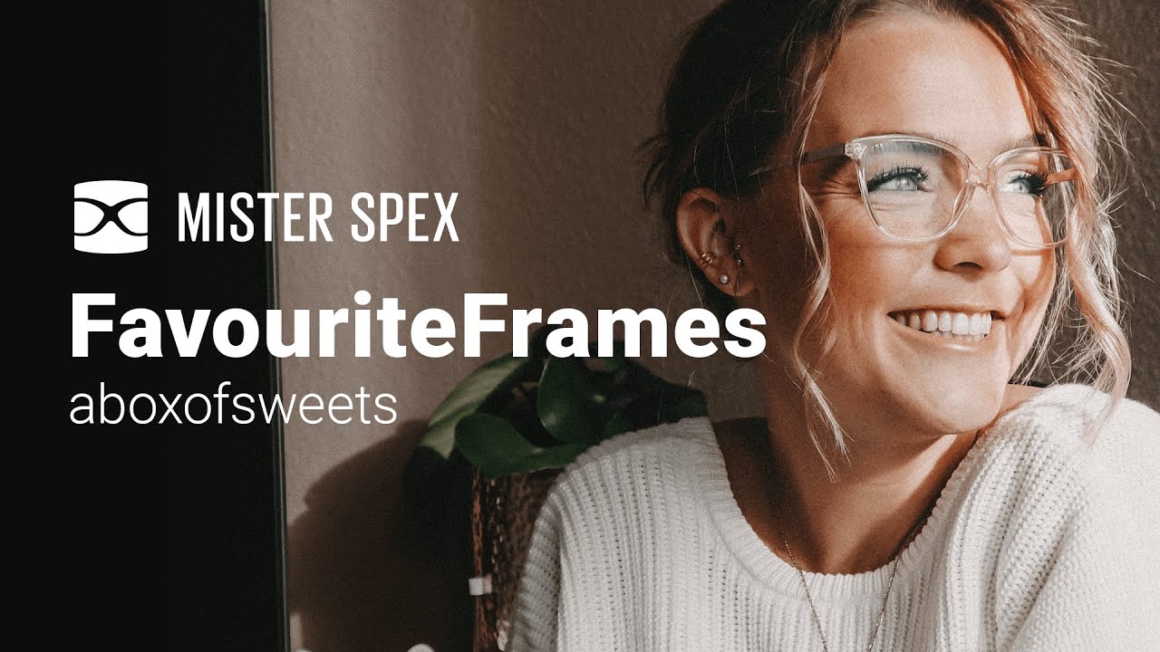 Favouriteframes Aboxofsweets Mister Spex Youtube