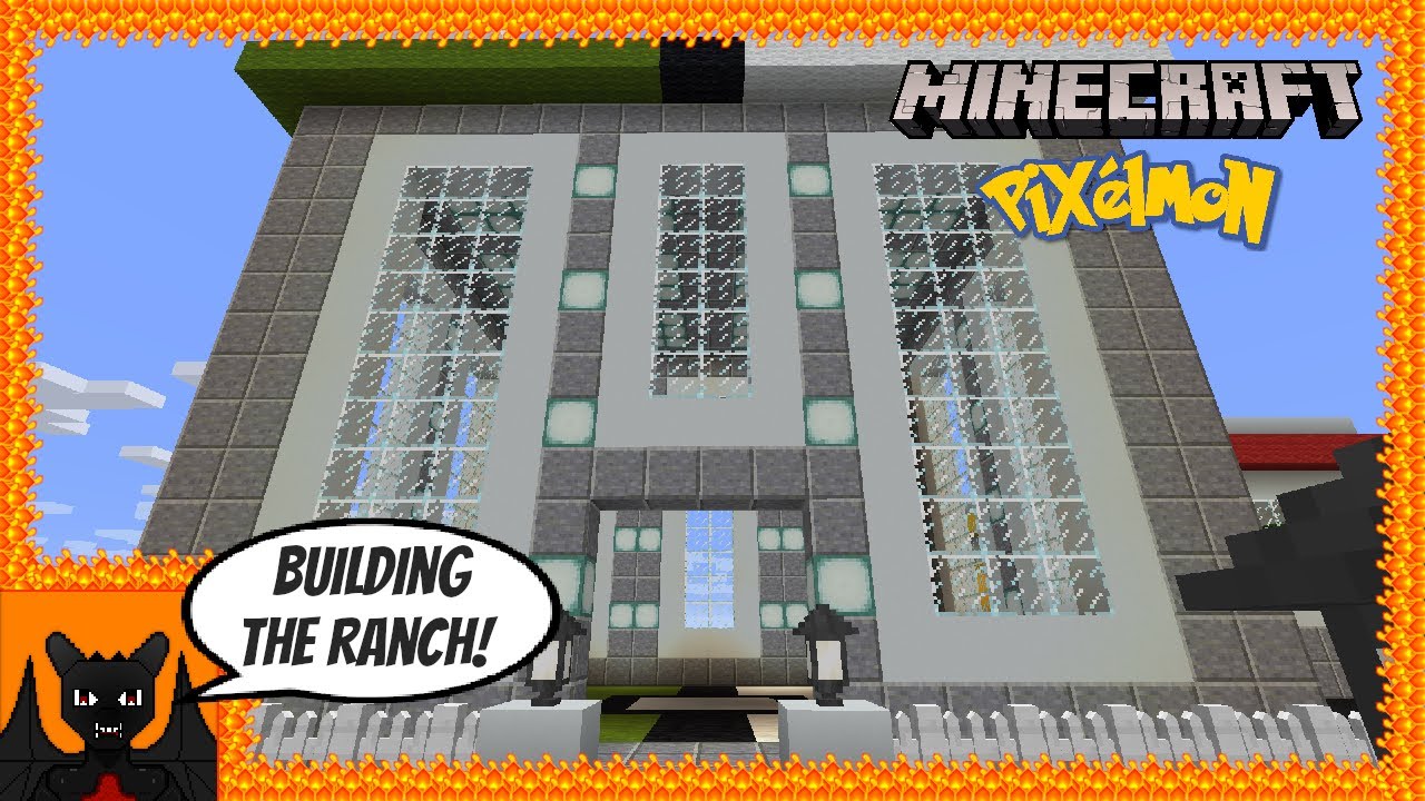 Building a Pokemon Ranch in Pixelmon! | MineCraft