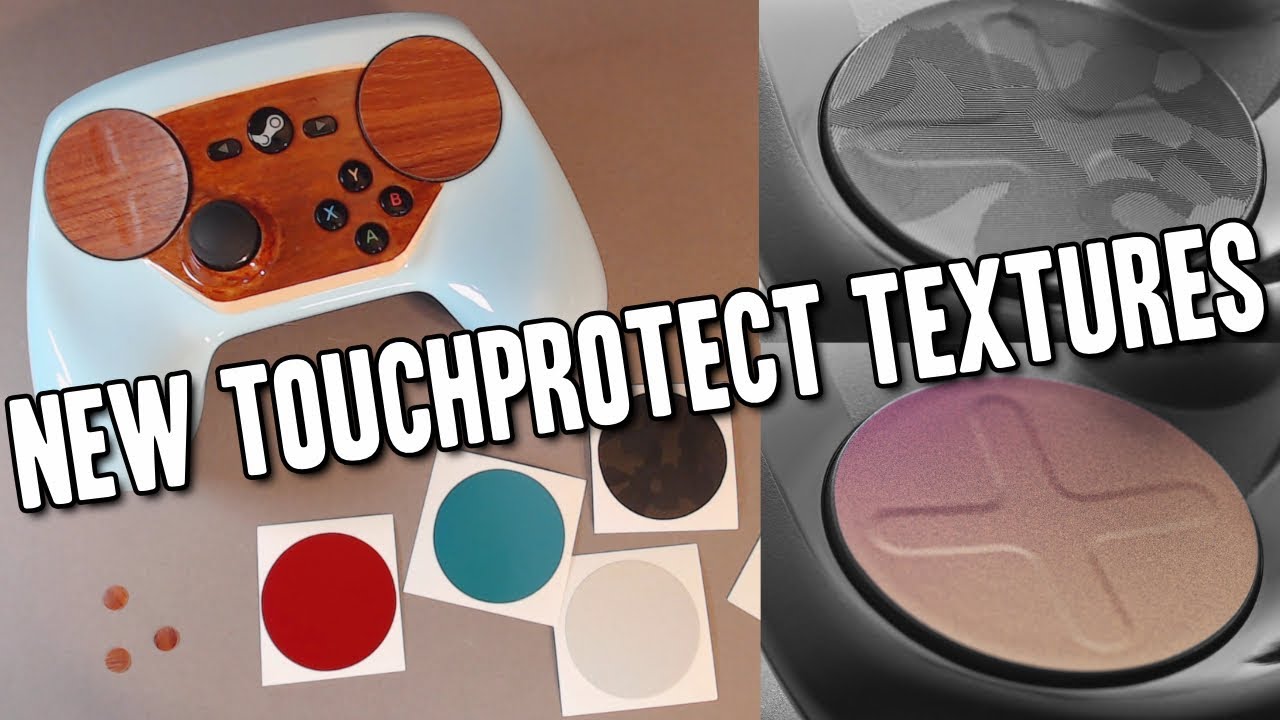 Steam Controller - New TouchProtect - Satin & Mirage