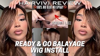 Effortless Balayage Glueless Wig Transformation  ✨  | HairVivi Easy Ready & Go Review screenshot 5