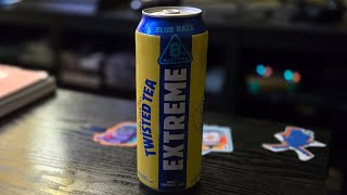 Twisted Tea: Extreme Blue Razz Review #review #alcohol #alcoholreviews #twistedtea 