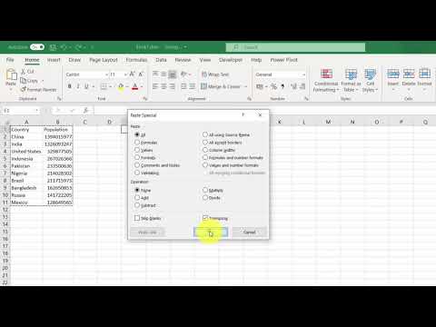 Excel Tips and Tricks #28 How to Reverse Columns and Rows in a table