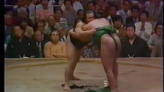 【ガチ】若嶋津 vs 千代の富士 (1982.9・1985.3・1985.5) 南海の黒豹