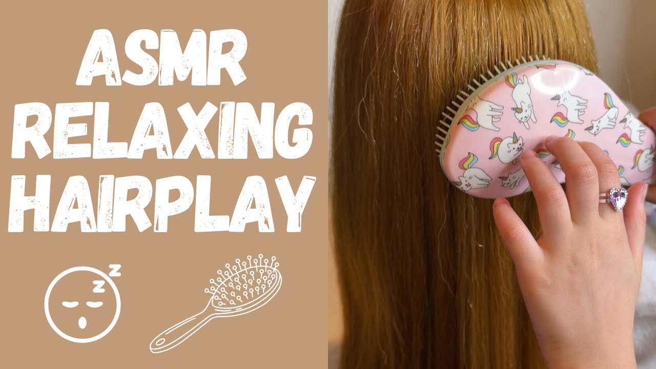 Relaxing ASMR: Daughter Brushing Hair / Rummaging Sounds / Whispering