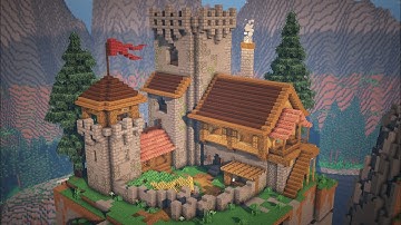 Minecraft: How To Build A Survival Castle Tutorial