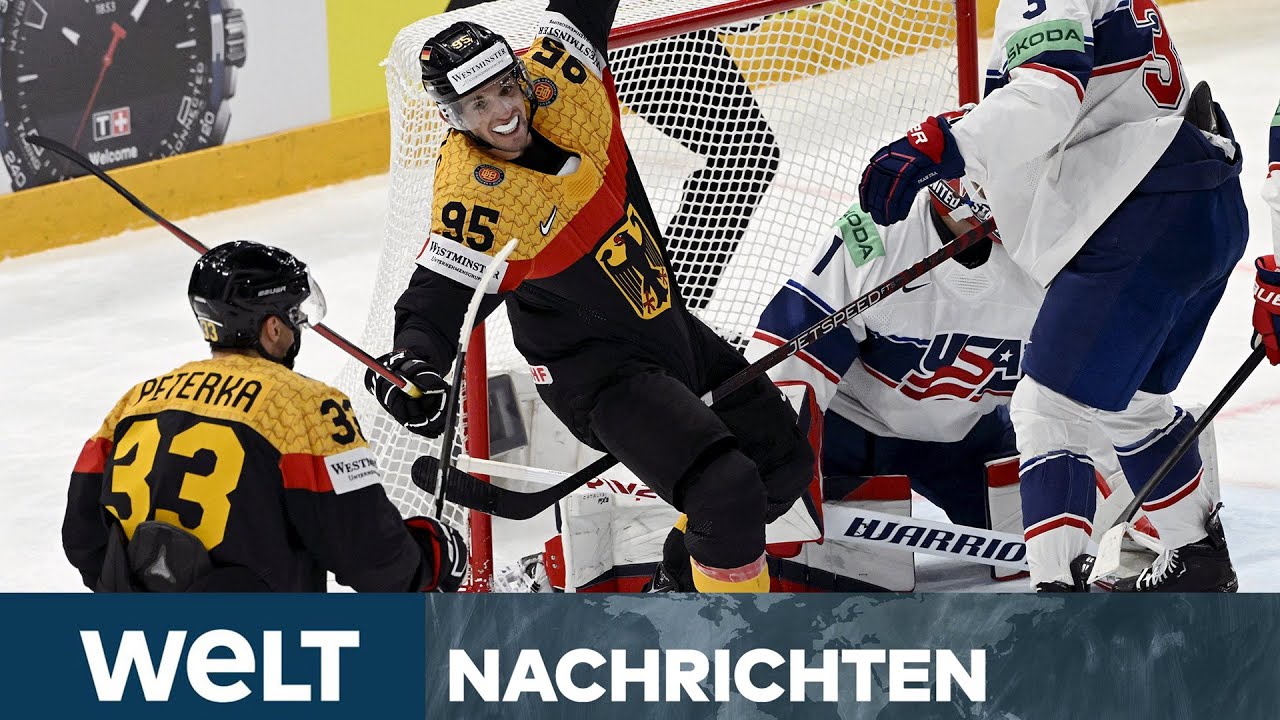 SPORT-SENSATION USA geschlagen - Deutschland im Finale der Eishockey-WM gegen Kanada WELT Stream