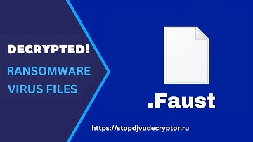 How to Remove .FAUST Ransomware Virus and Decrypt Files | Recover .Faust Encrypted Files