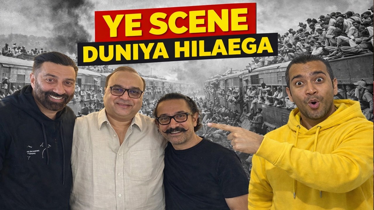 Lahore 1947 Movie Train Sequence Biggest Update ! Sunny Deol | Aamir Khan | Rajkumar Santoshi