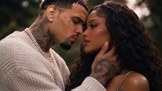 Chris Brown ft. Ayra Starr – Midnight Conversation (Official Lyric Video) AI