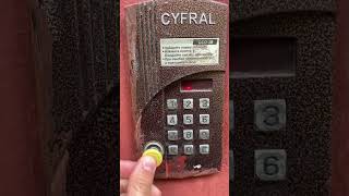 Мой любимый домофон Cyfral CCD-20