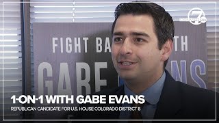The race for Colorado's district 8: 1-on-1 with Republican Gabe Evans