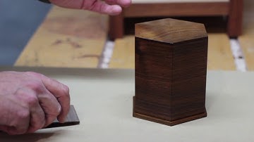 Hexagon box in detail