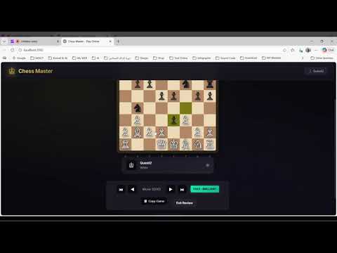 I Programmed My Own Chess Game! ♟️💻 (Full Showcase)