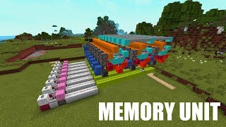 Minecraft adress-based expandable memory unit