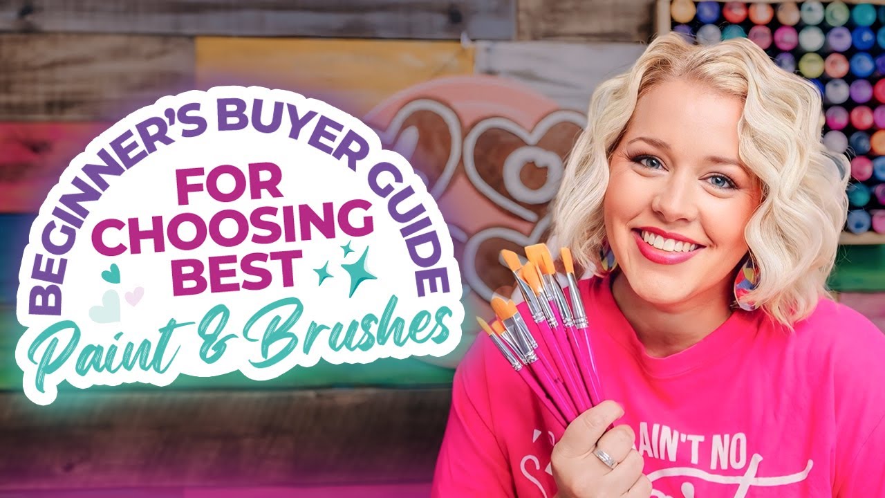 Choosing the Best Paint Brushes for DIY Door Hangers | Beginner’s Guide