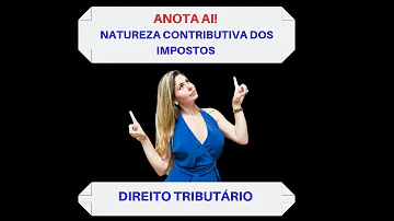 O que é a natureza dos impostos?