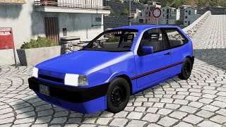 Beamng.drive - Fiat Tipo 2.0 I.e. 1995 - Car Show Test Drive Crash . 4K 60Fps.