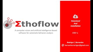 Getting started with Ethoflow (step 1)