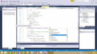CIS151 Animal Class Extended Part 1