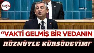 Özgür Özel’den Tarihi Grup Toplantısı: “Bugün Buraya Her Şeyi Açık Açık Konuşmaya Geldim”