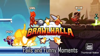 Brawlhalla EPIC FAILS *HILARIOUS*