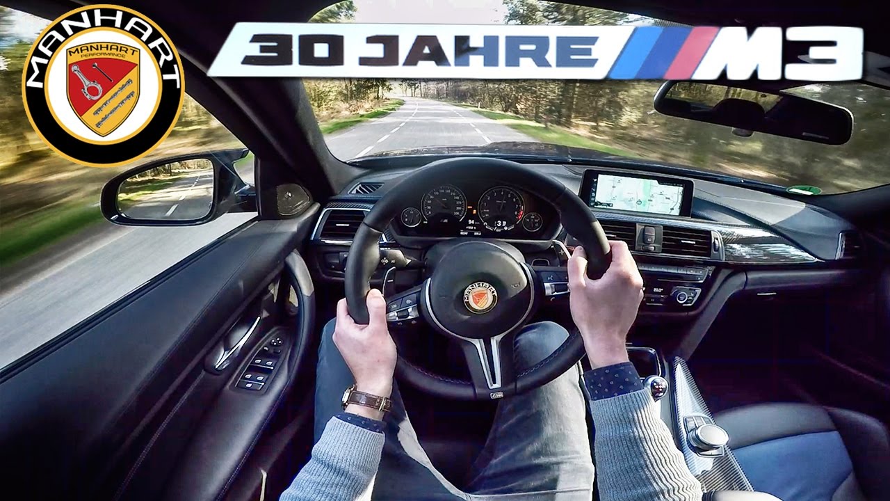 bmw m3 f80 forum BMW M3 30 JAHRE Manhart 550 HP POV Test Drive by AutoTopNL