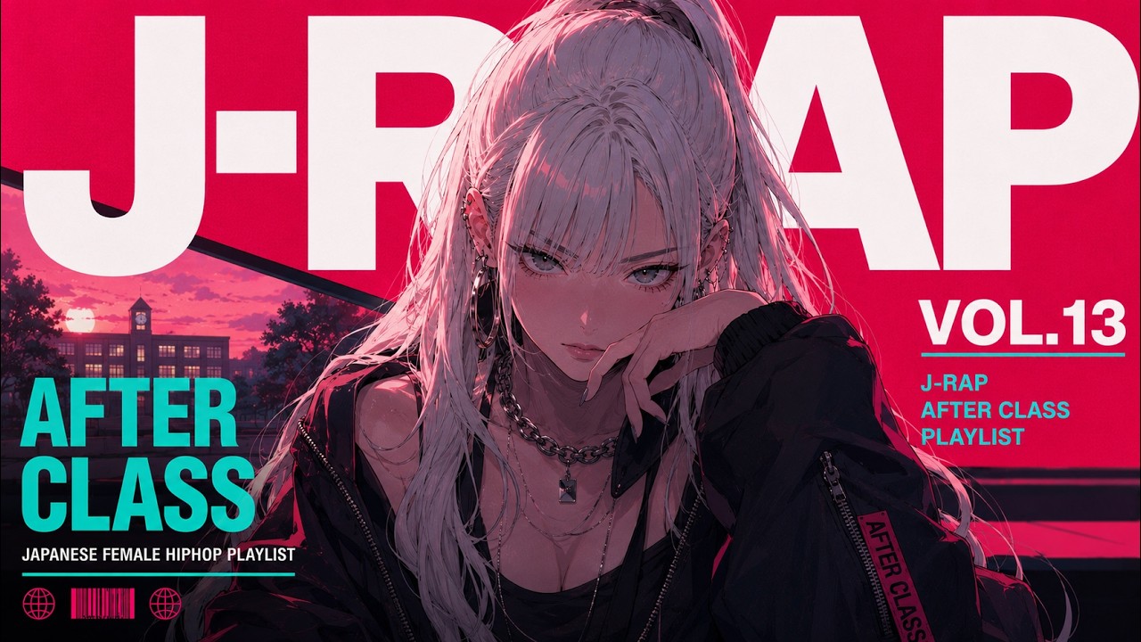 Playlist] AFTER CLASS 🎧 | Japanese Female HipHop / J-RAP Vol.13