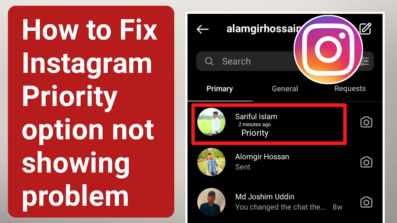 How to Fix Instagram Priority option not showing problem.Priority features unavailable on Instagram