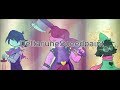 Deltarune speedpaint  a human a monster and a prince from the dark