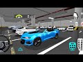 New Blue Mustang Muscle Car For Parking - 3D Driving Class 2025 Gameplay Car Android iOS
