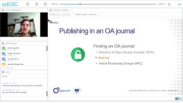Open Access to publications in Horizon 2020