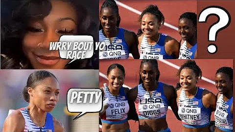 ShaCarri Richardson Disrespects Allyson Felix AGAIN!