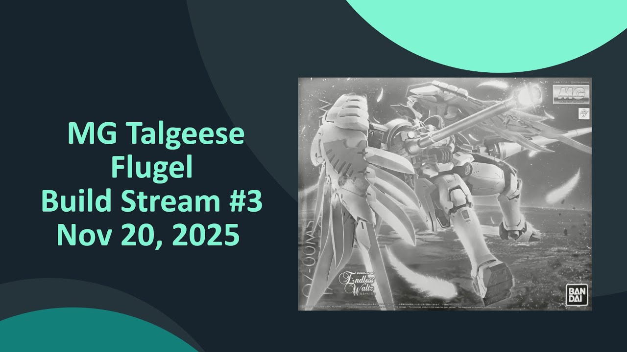 Love this Kit - Finishing  and Detailing MG Tallgeese Flugel VOD