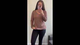Zeagoo 3 Pack Long Sleeve Shirts for Women V Neck Casual Fall Tops S-XXL | Shirts for Teacher, Soft