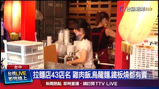 拉麵店43店名 雞肉飯.烏龍麵.鐵板燒都有賣