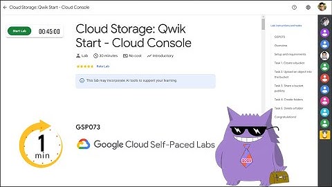 Cloud Storage: Qwik Start - Cloud Console | #2025 | #GSP073 |#qwiklabs |Solution
