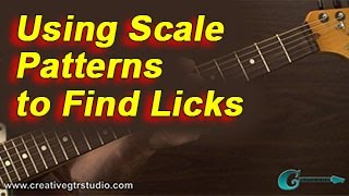 Using Scale Patterns to Find Licks