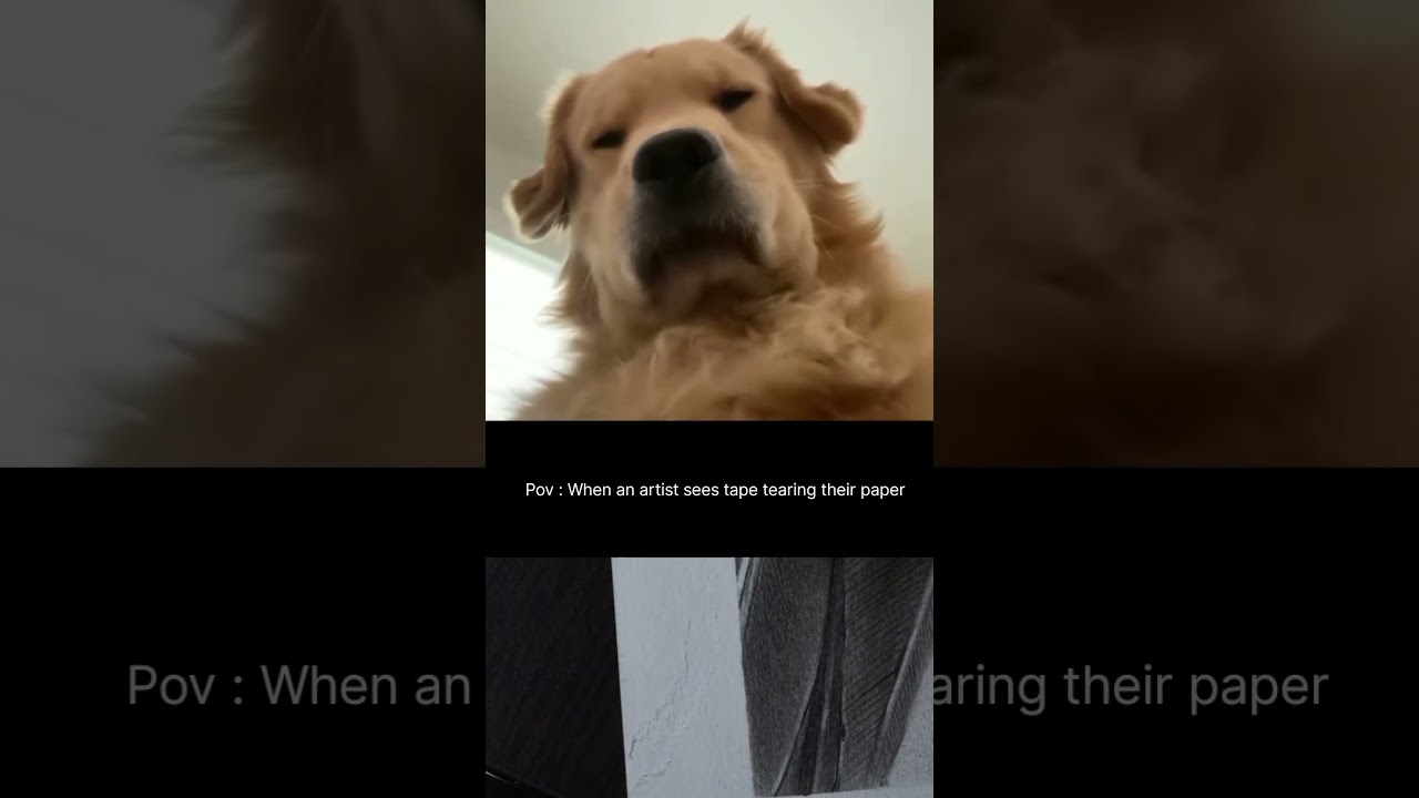 Only artist can understand this pain...