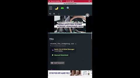 How to play rar and 7z mods on sonic 3 air iOS and mobile