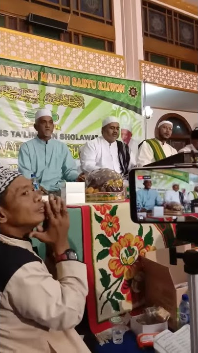 Sholawat lapanan malam Sabtu kliwon di masjid Baitul makmur alun alun Purwodadi