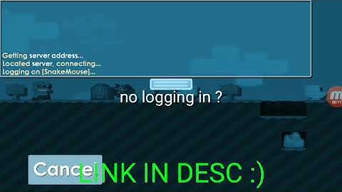 Growtopia Private Server | How to fix* No login problem? [WORKS]