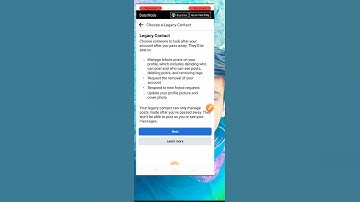 How to make legacy contact in Facebook to Safe from memorialization